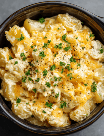 Crockpot Cheesy Potatoes