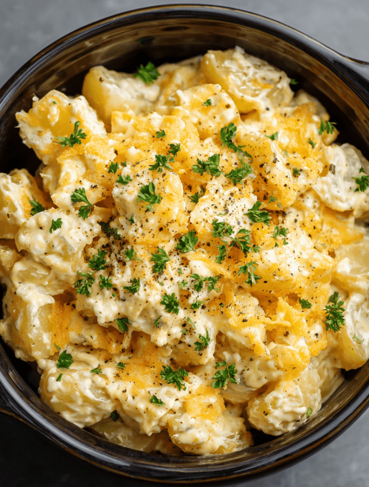 Crockpot Cheesy Potatoes