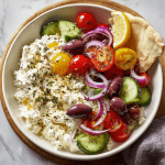 Mediterranean Cottage Cheese Bowl
