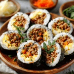 Ground Chicken Breakfast Sushi Rolls