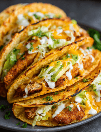 Crispy Chicken Tacos
