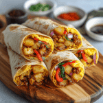 Egg-Free Breakfast-for-Dinner Wraps