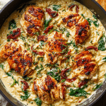 One Pan “Marry Me” Chicken Orzo