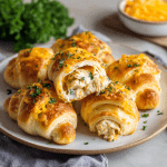 Cheesy Chicken Crescent Rolls