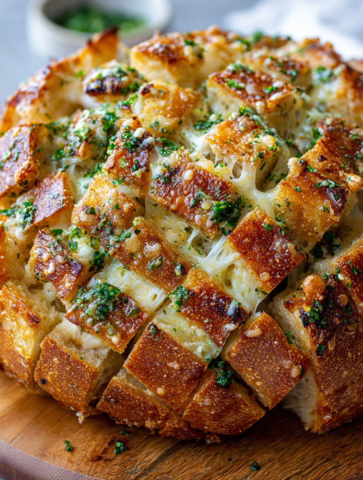 Cheesy Garlic Pull-Apart Bread
