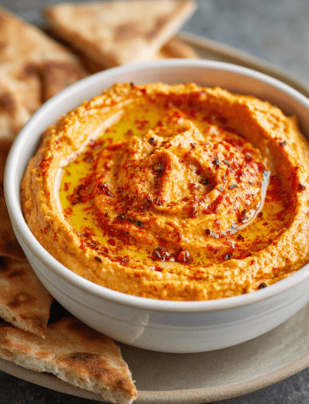 Roasted Red Pepper Hummus