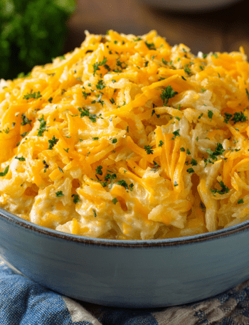 The BEST Slow Cooker Cheesy Potato Casserole