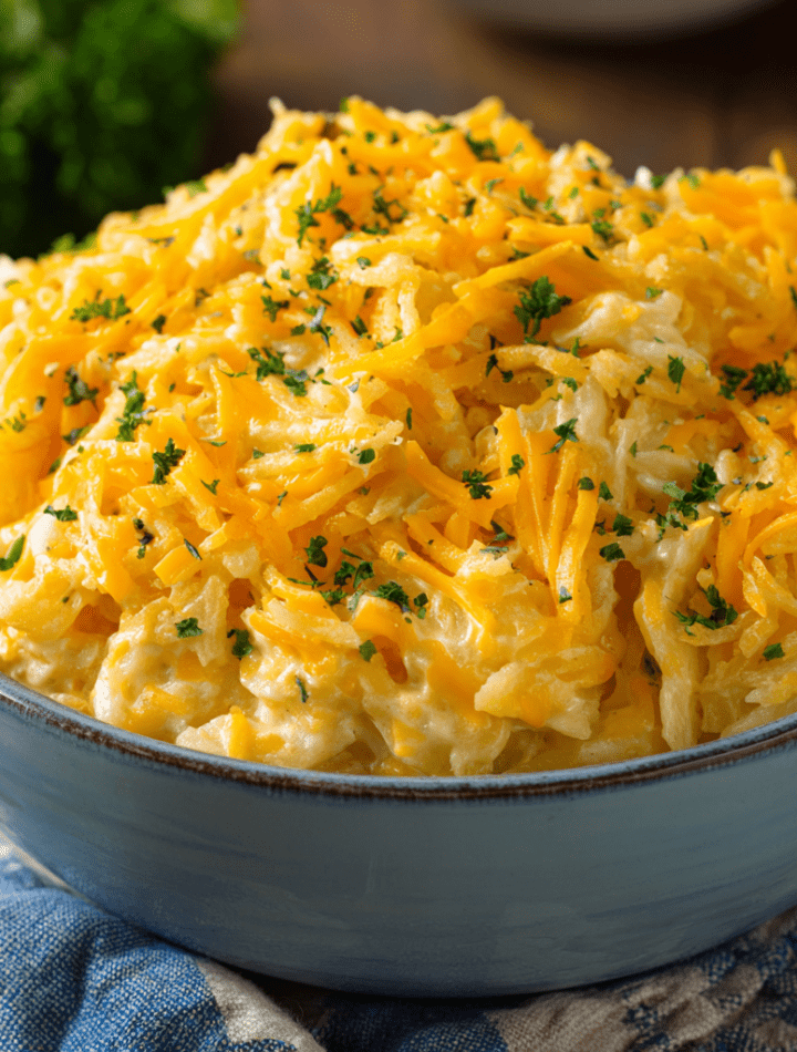 The BEST Slow Cooker Cheesy Potato Casserole