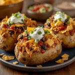 Taco-Stuffed Baked Potatoes