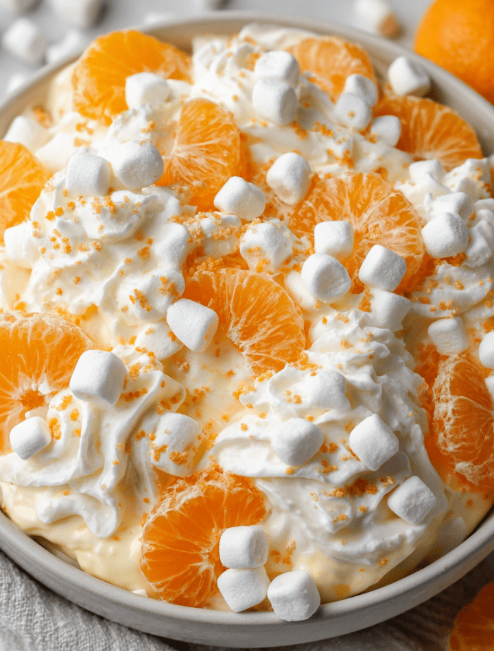 Orange Fluff Jello Salad