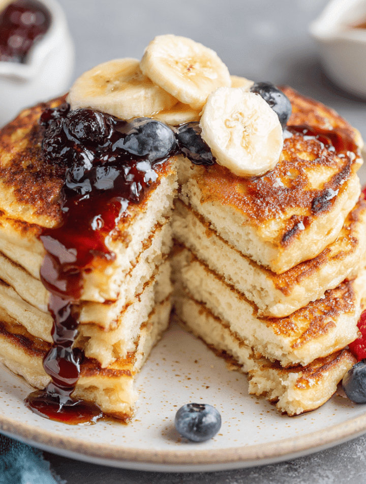 High-Protein Yogurt Pancakes
