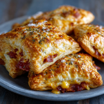 Cheese and Bacon Turnovers