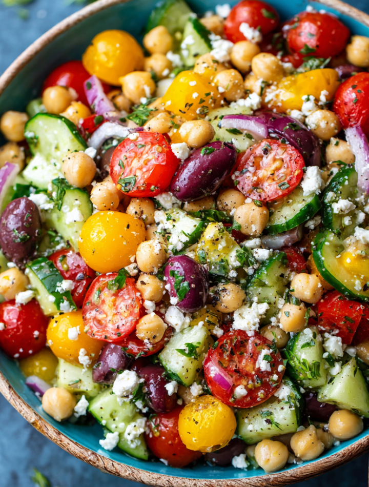 Greek Chickpea Salad