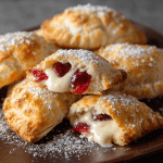 Air Fryer Cherry Cheesecake Biscuit Pockets