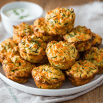Cheddar Veggie Muffin Bites