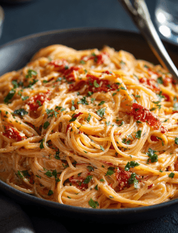 Creamy Chipotle Red Pepper Pasta
