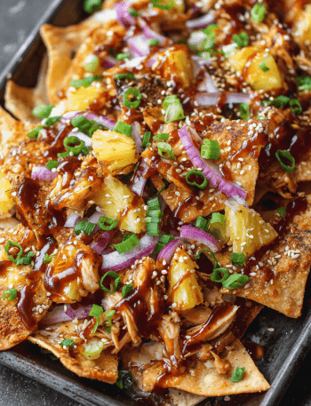 Sweet & Sour Chicken Nachos
