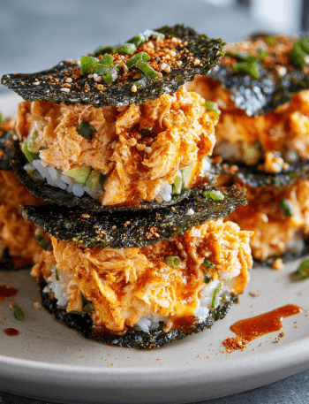 Lazy Girl Sushi Bake Tacos