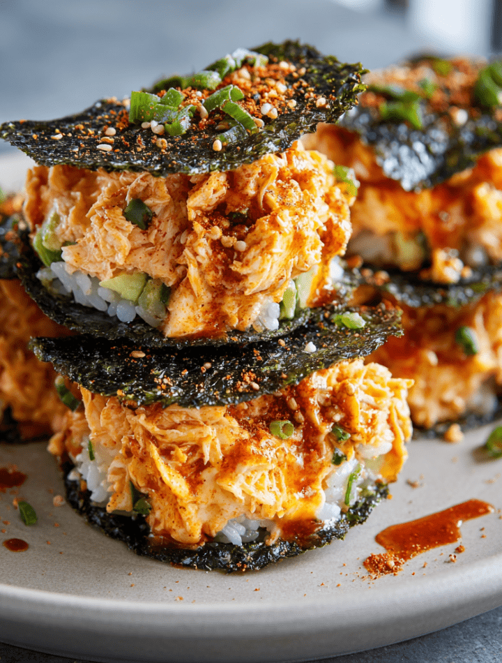 Lazy Girl Sushi Bake Tacos