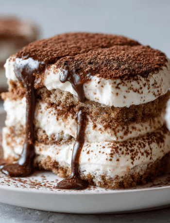 High-Protein Rice Cake Tiramisu