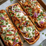 BBQ Chicken French Bread Pizza