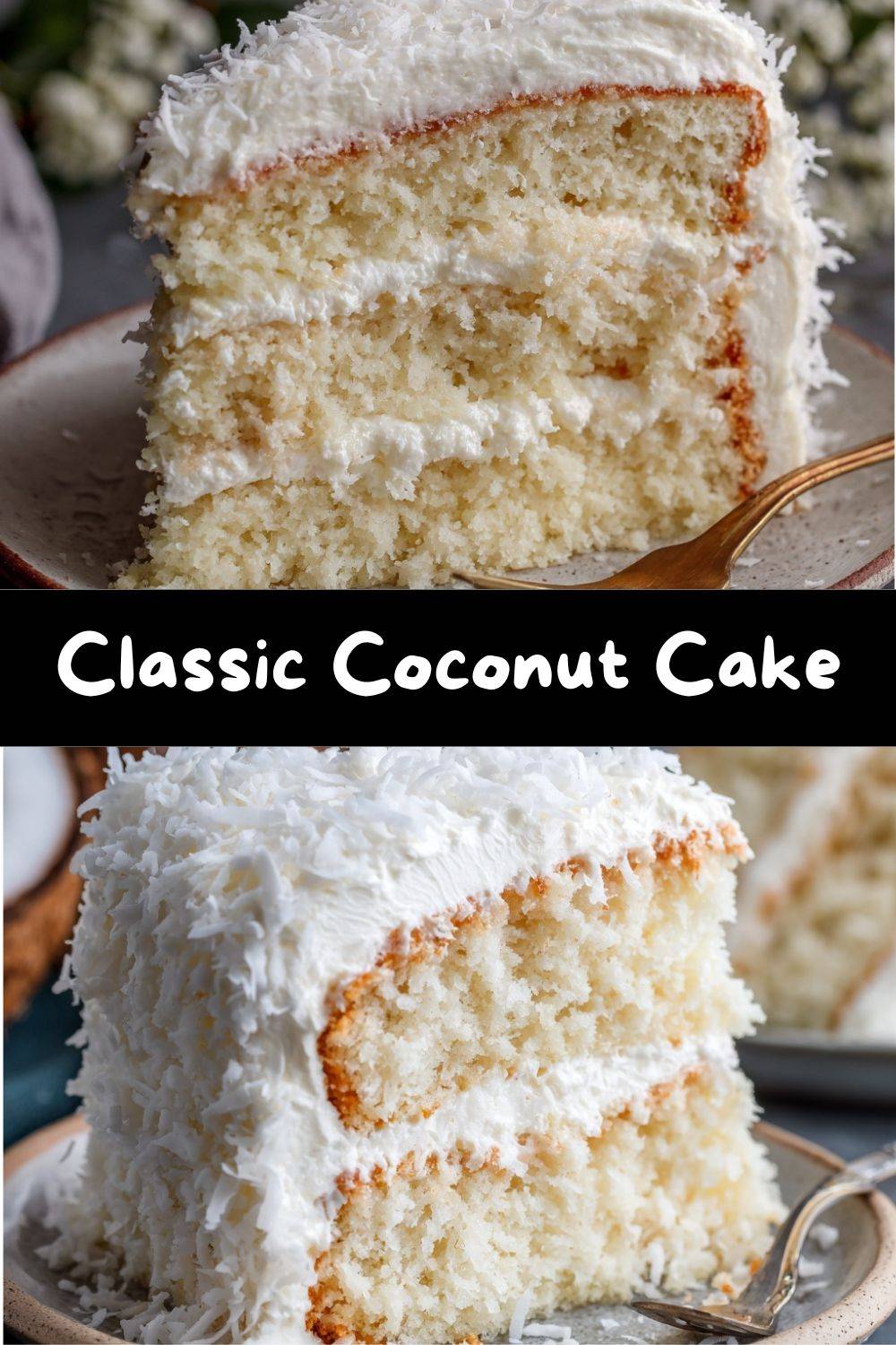 Classic Coconut Cake