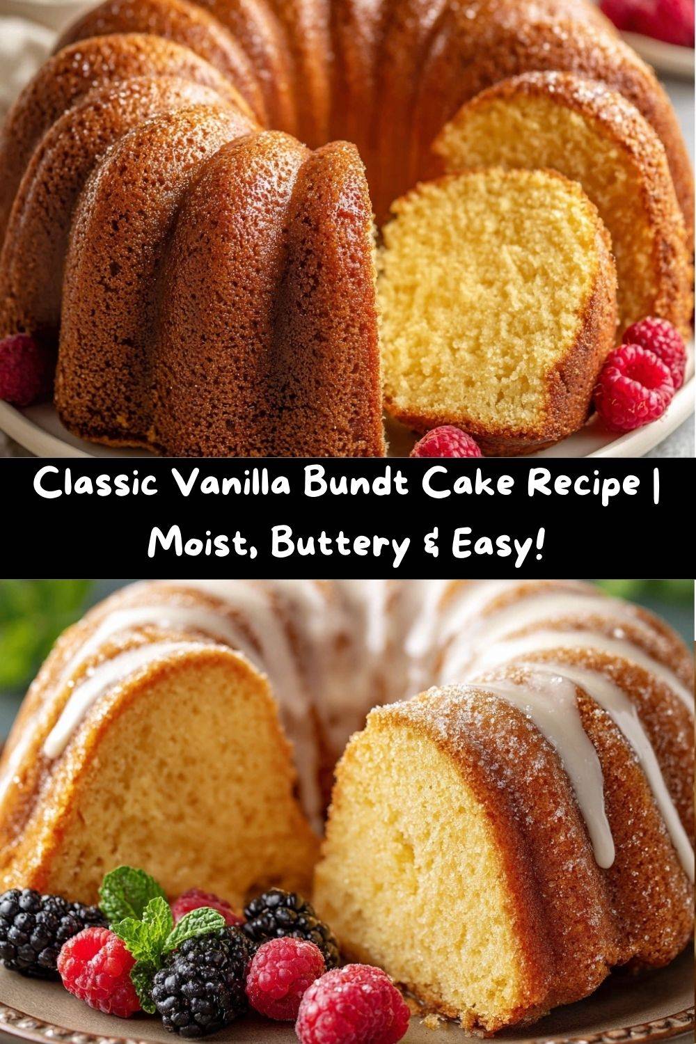 Classic Vanilla Bundt Cake