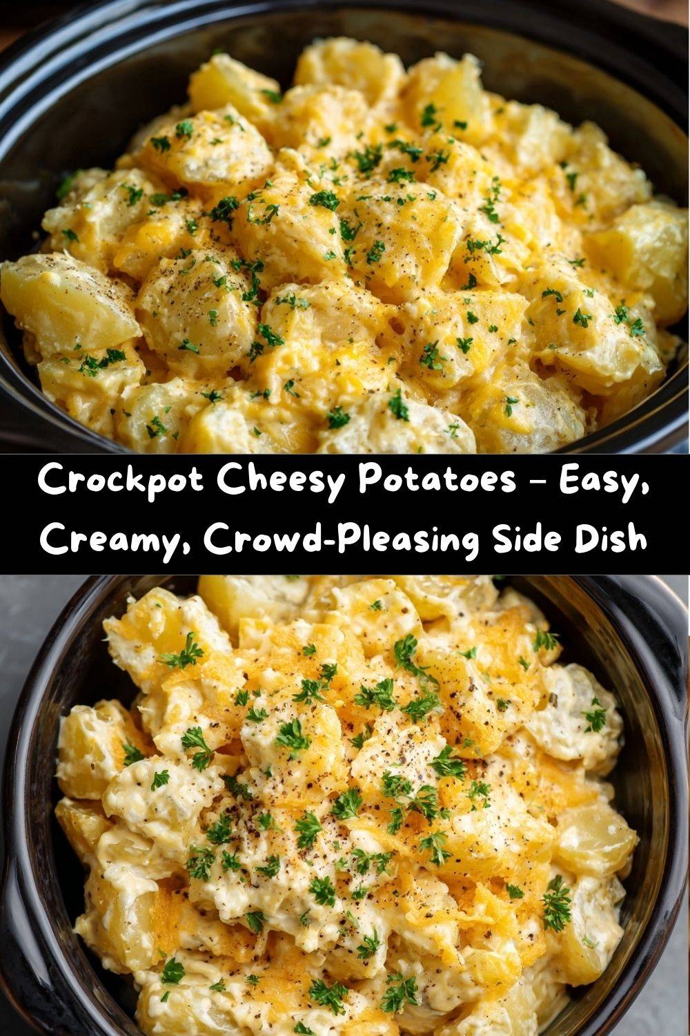 Crockpot Cheesy Potatoes