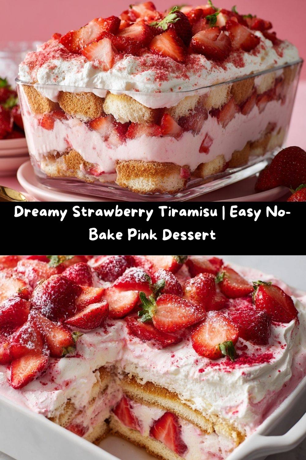Strawberry Tiramisu