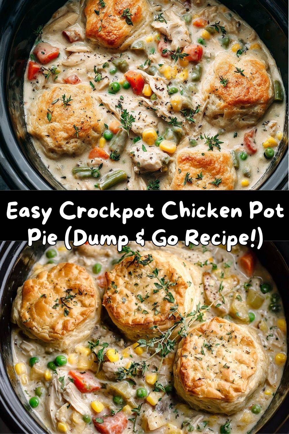 Crockpot Chicken Pot Pie