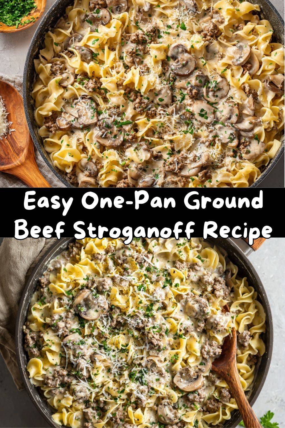 Easy Ground Beef Stroganoff Recipe