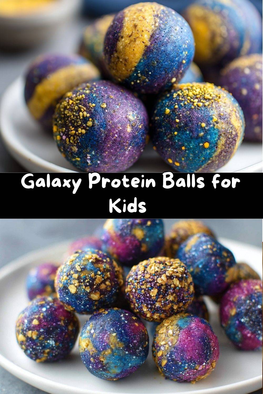 Galaxy Protein Balls for Kids