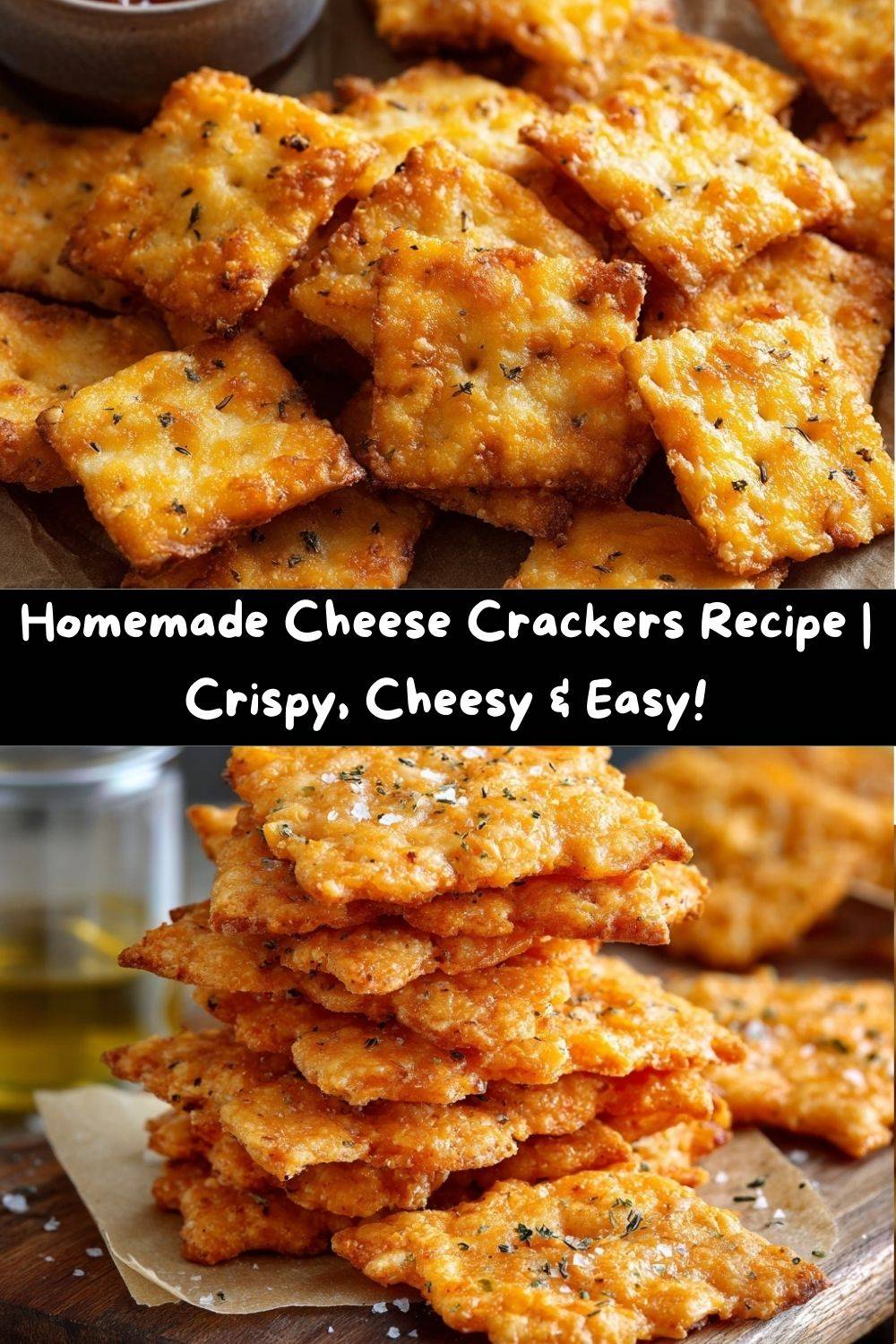 Homemade Cheese Crackers