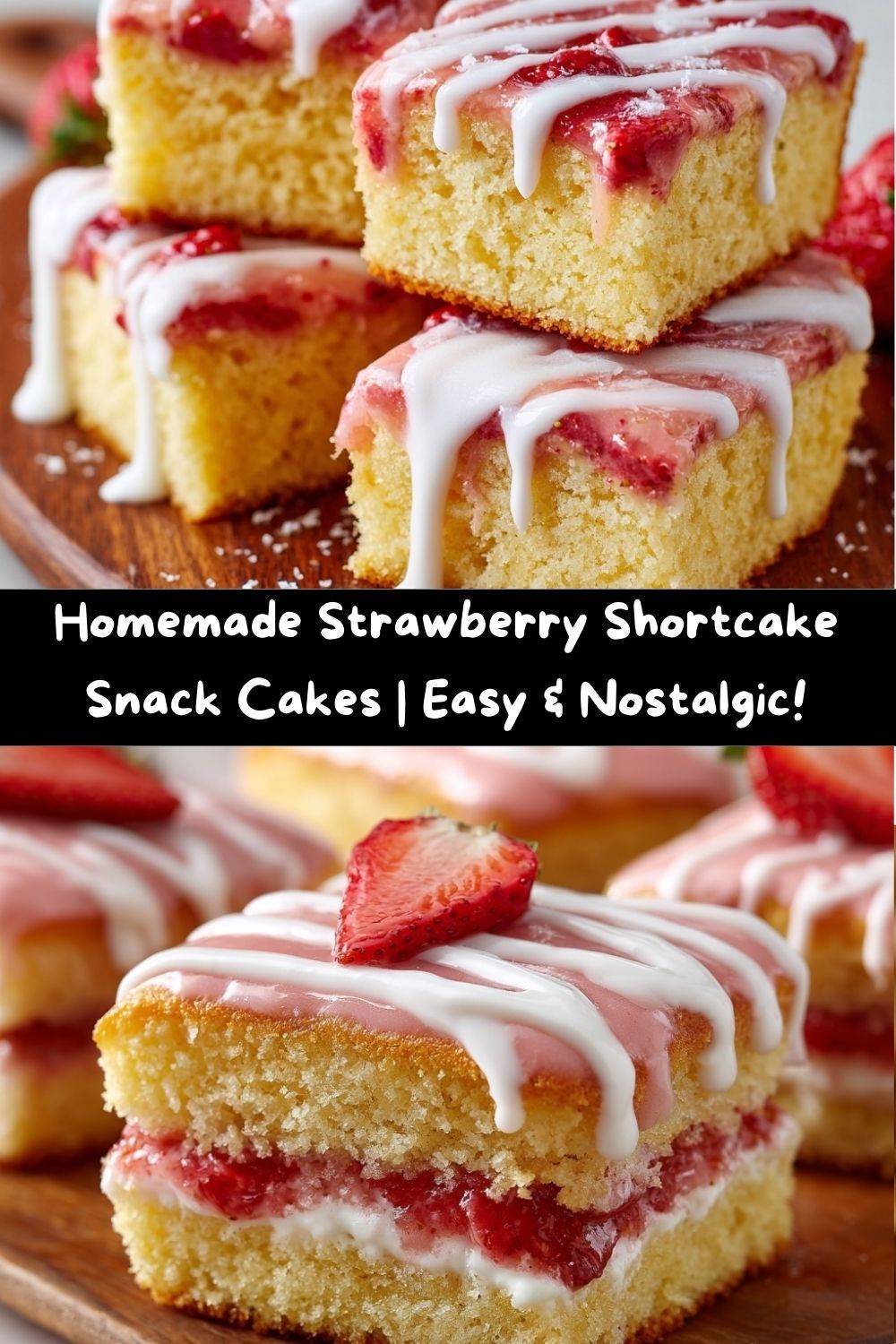 Strawberry Shortcake Snack Cakes