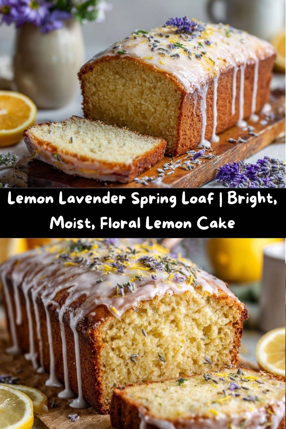 Lemon Lavender Spring Loaf