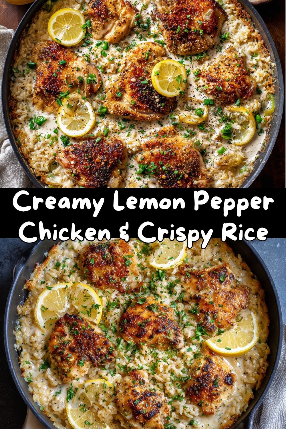 Lemon Pepper Chicken Skillet