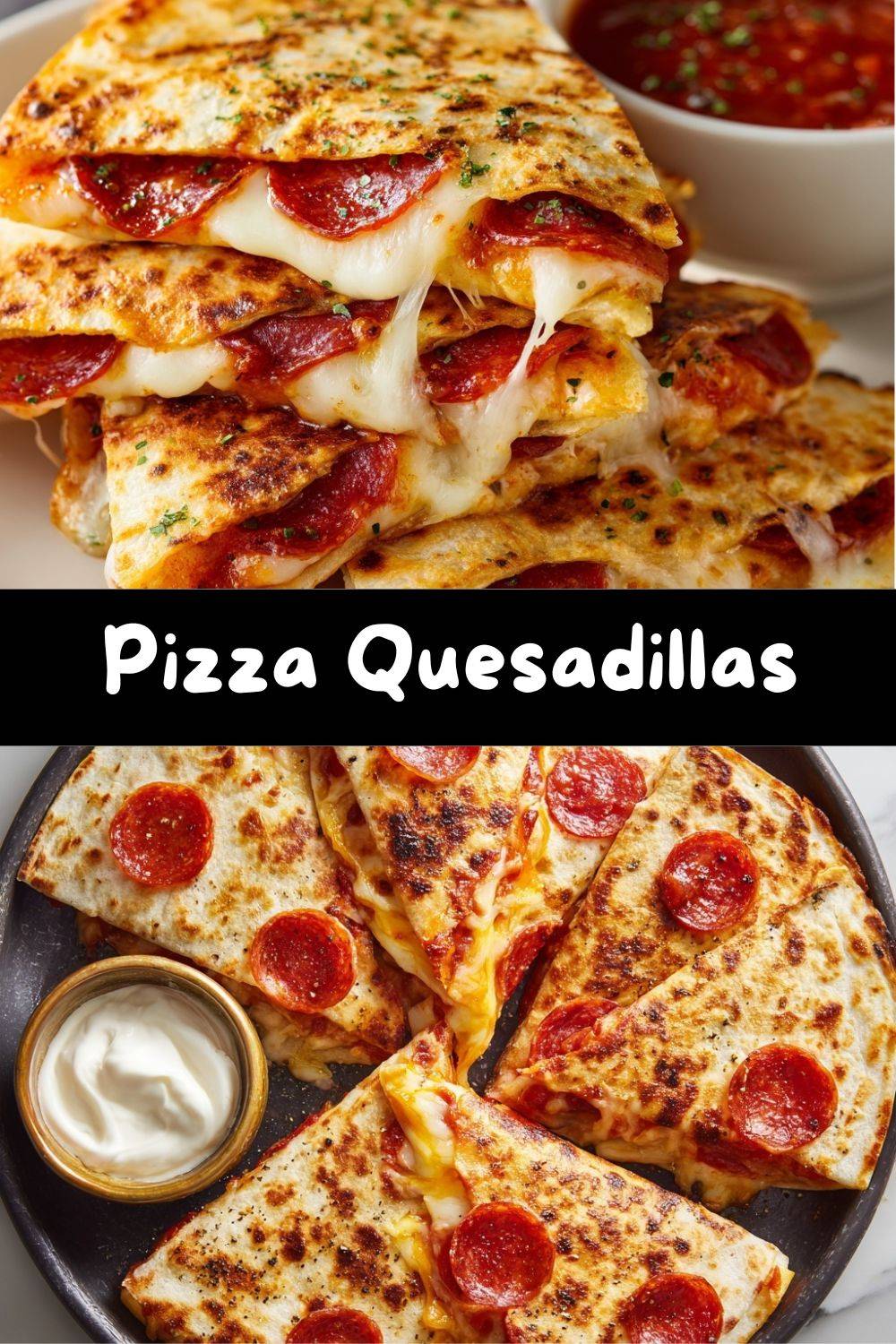 Pizza Quesadillas