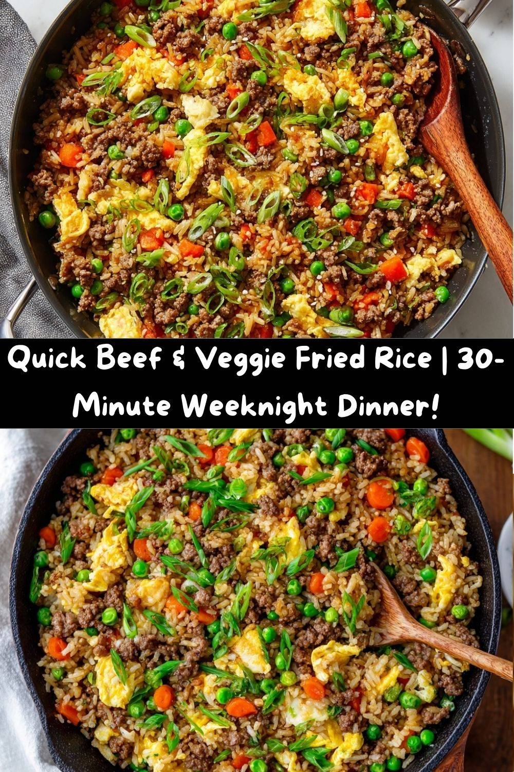 Beef and Veggie Fried Rice