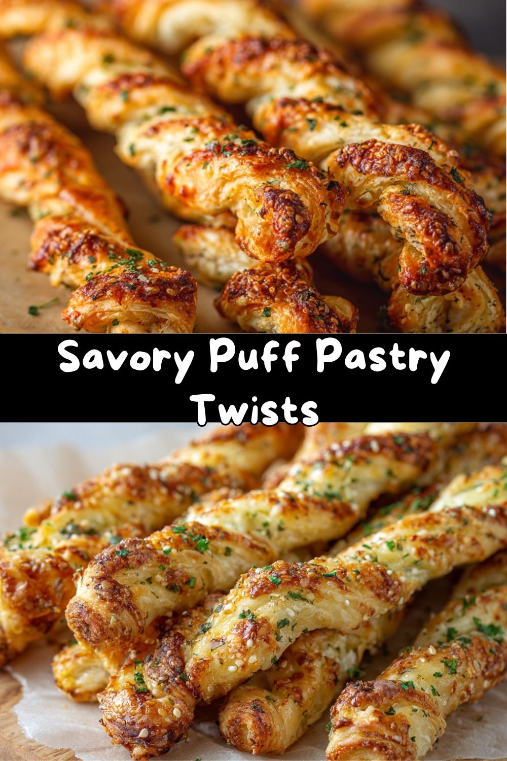 Savory Puff Pastry Twists
