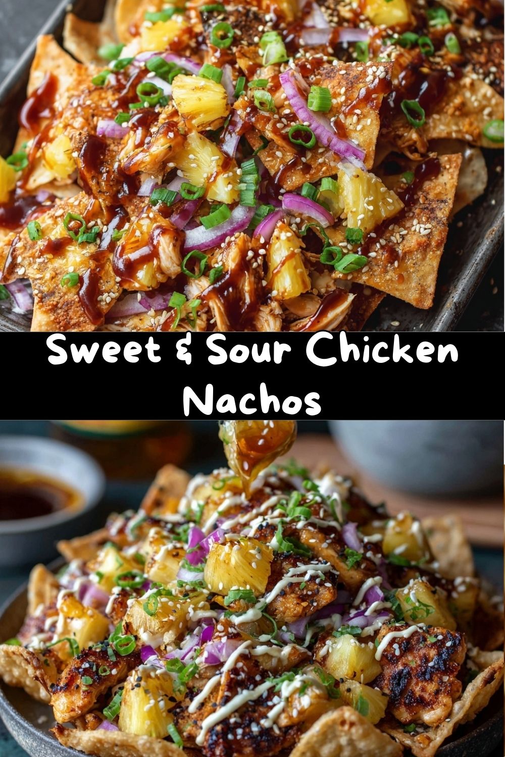 Sweet & Sour Chicken Nachos