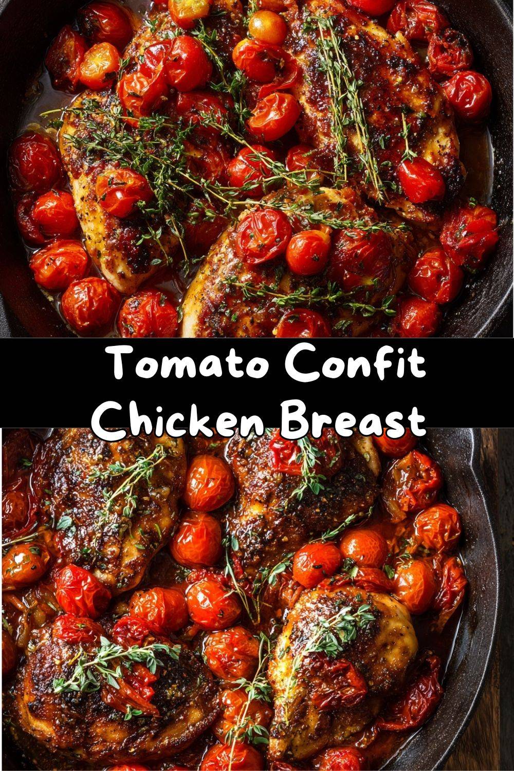 Tomato Confit Chicken Breast