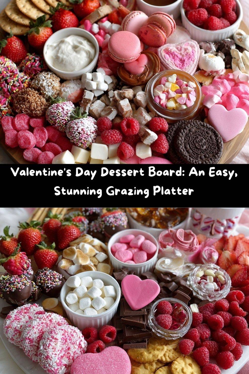 Valentine’s Day Dessert Board