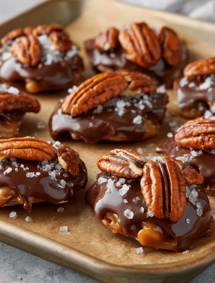 Homemade Chocolate Turtles