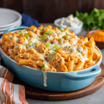 Buffalo Chicken Baked Ziti