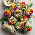 Fresh Savory Rice Paper Rolls