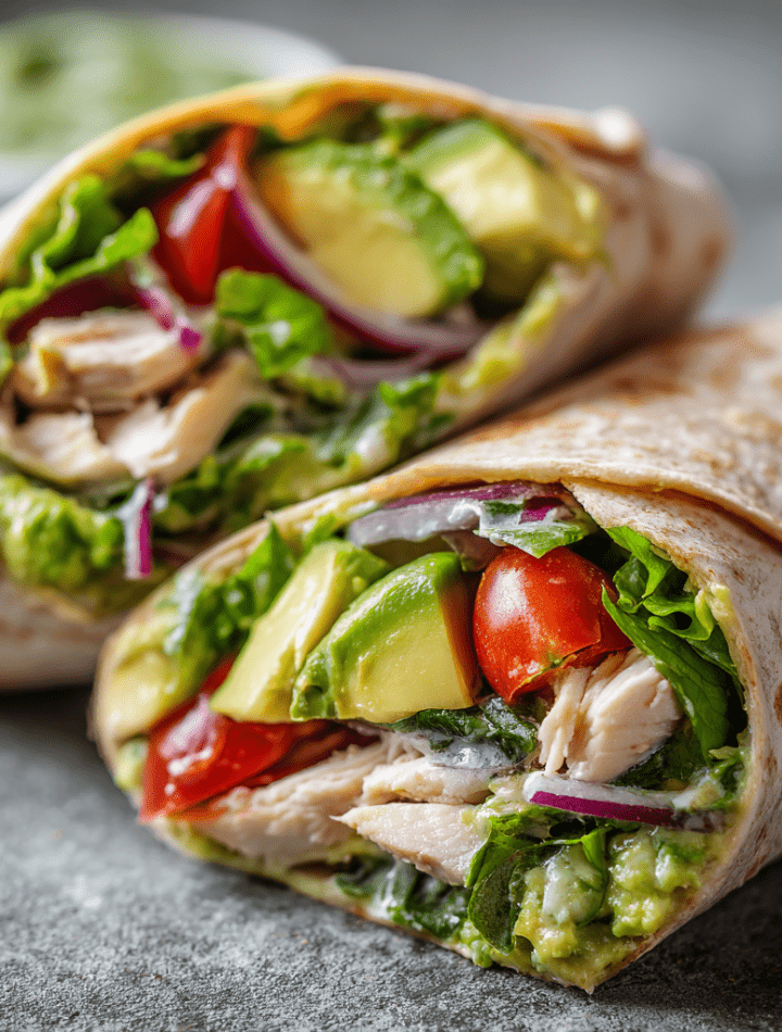 Chicken Avocado Wraps