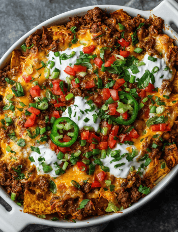 Protein Nacho Casserole