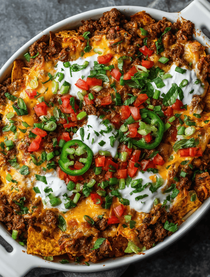 Protein Nacho Casserole