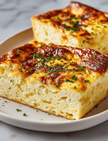 Savory Egg Custard Squares