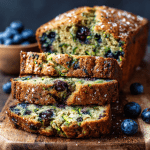 Zucchini Blueberry Bread